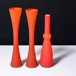 3 Carlo Moretti SATINATO Vases / Vessels, Leslie Pina Collection